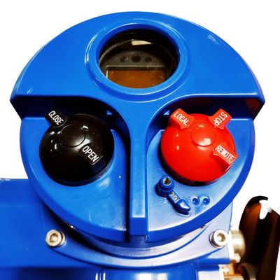 Torque Protection Electric Part Turn Actuator Intelligent 1800NM