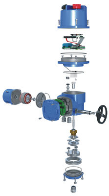 Explosion Proof Electric Part Turn Actuator Intelligent Electrical Rotary Actuator
